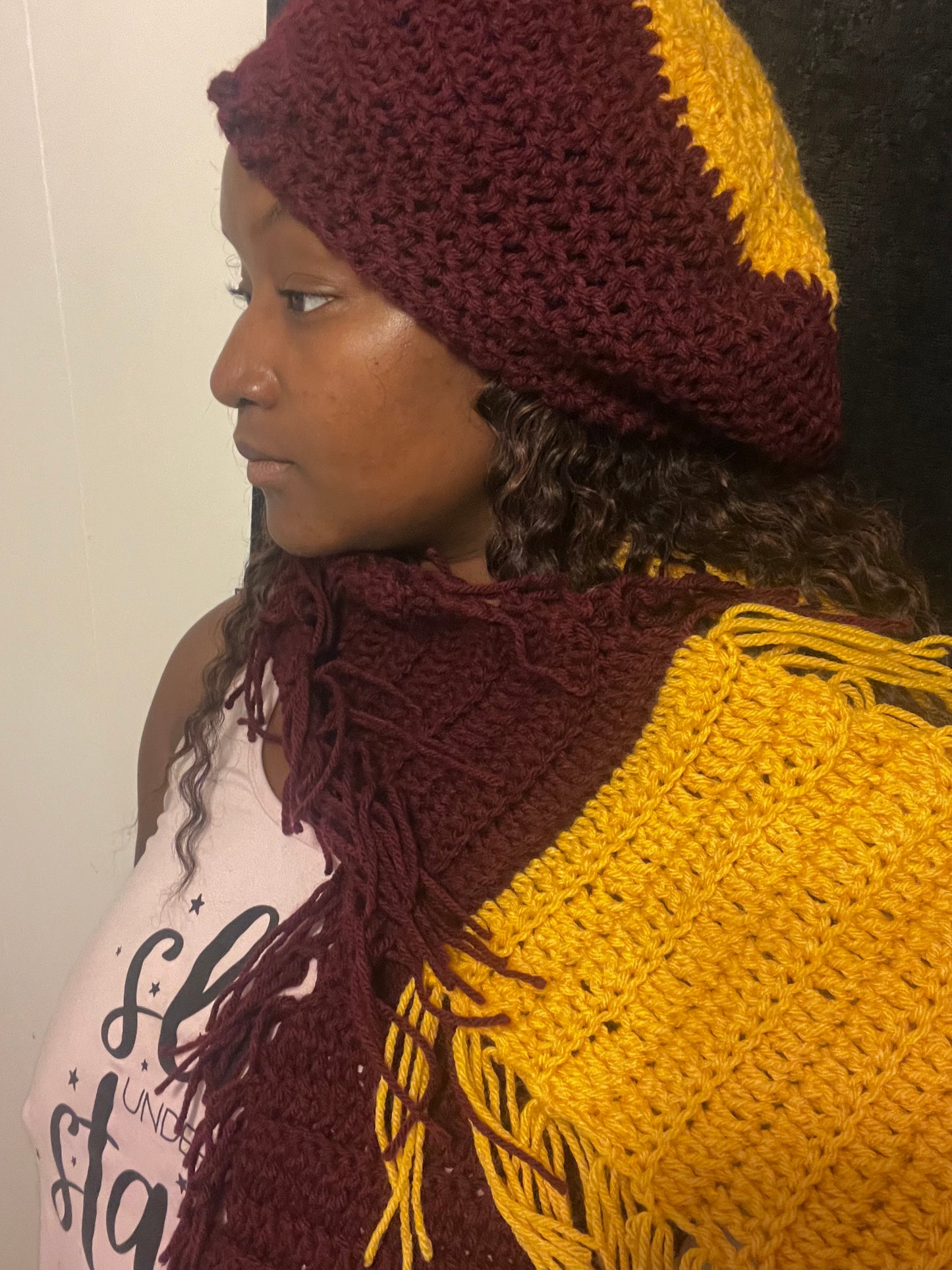 Harry Potter Beanie & Scarve Set